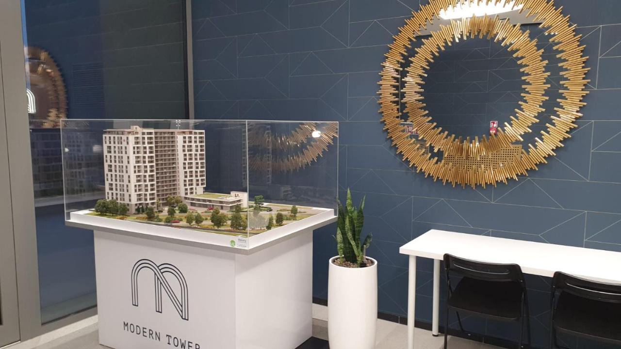 גדינייה Apartament Bursztynowy Modern Tower מראה חיצוני תמונה